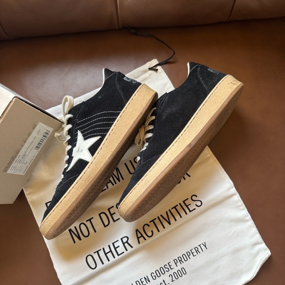 Golden Goose Ball Star black suede - Picture 7 of 10